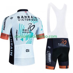 Conjunto Maillot + Culotte Corto con tirantes Bahrain Victorious Tour De France 2023